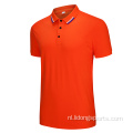 Hoogwaardige vrouwen mannen golfpolo shirt